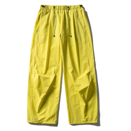 Men Streetwear Fashion Loose Casual Lightweight Quick Dry Sport Pants Women Outdoor Techwear Cargo Baggy Pant Boy Girl Trousers
