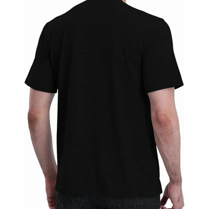 Parent-Child Interaction Kangaroo Shirt for Men, Short-Sleeved, with Baby Carrier Pocket, Dad Style Casual T-Shirt