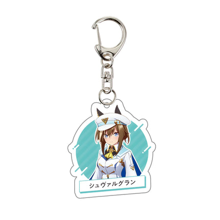 Fans gifts Anime keychains Acrylic Stand Ornaments Uma Musume Pretty Derby Oguri Cap Silence Suzuka Agnes Tachyon Clear Bliss