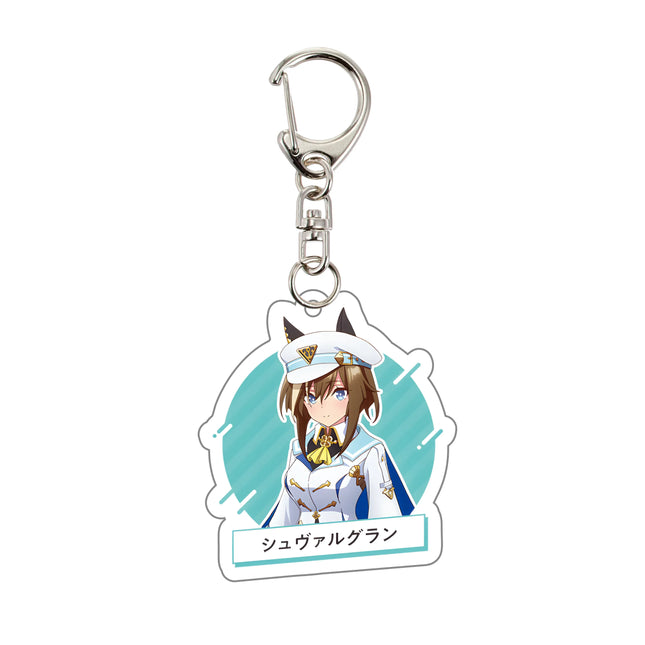 Fans gifts Anime keychains Acrylic Stand Ornaments Uma Musume Pretty Derby Oguri Cap Silence Suzuka Agnes Tachyon Clear Bliss