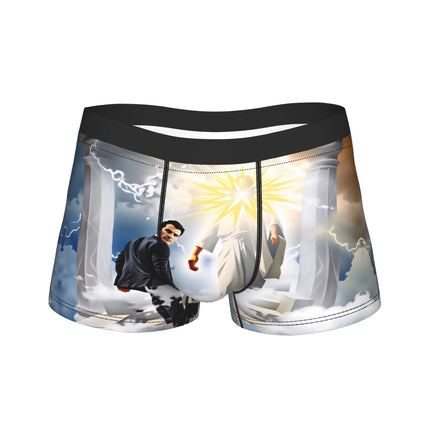Charlie Kirk Angelic Advocate  Underwear  Printed Boxershorts Quality Men's Underpants Elastic Boxer Brief Gift Idea