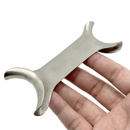 2pcs Dental Mouth Expand Lip Retractor Intraoral Cheek Stainless Steel Retractor Dentistry Material Tool