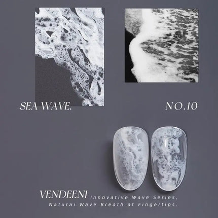 DIY Nail Art Blossom Gel Semi Permanent Soak Off Marble Gel Polish Varnish Quickly Blooming Nail Polish Bubble Ocean Wave Gel