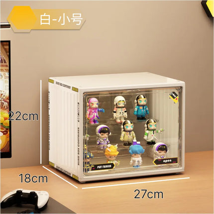 Transparent Miniature Display Box Containerized Designs Acrylic Storage Box Collectible Figures And Blind Box Storage Box