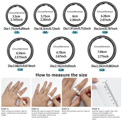 R09 Smart Ring Men Women with Charging Case, Skin Temperature Health and Sleep Monitor Multi Sport Mode For Xiaomi Samsung Phone
