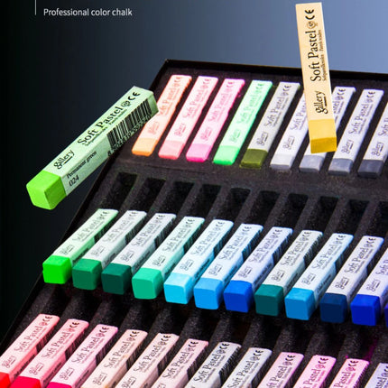 Soft Pastel Squares Chalk 24/36/48/72 Colors for Art Painting Drawing Blending Oil Crayons Pastels Sticks Art School Supplies
