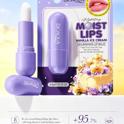 Vanilla Coconut Lip Balm 3.8g – Sweet Dessert-Inspired Scent, Nourishing and Hydrating Formula for Soft, Smooth Winter Lips