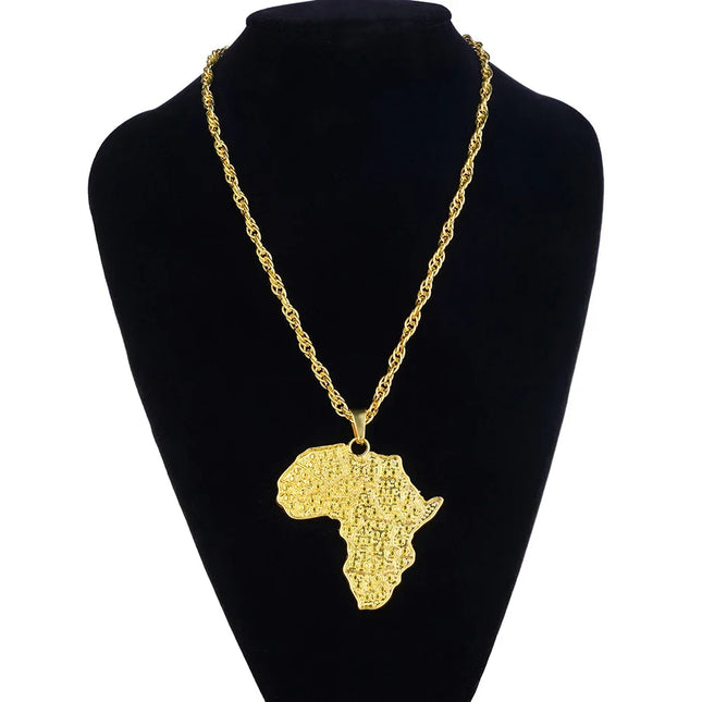 Golden Plated Hip Hop Rock Necklace Stainless Steel US Dollar Money Sign Pendant Necklace Mens Women Jewellery Gift
