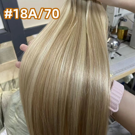 Soft Vietnamese Human Hair Weaves 100% Remy Extensions Bundles Natural Straight For Women 18-30Inch