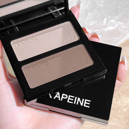 Two-tone three-color contouring palette, shadow nose shadow touching, brightening, contouring, highlighter contouring palette