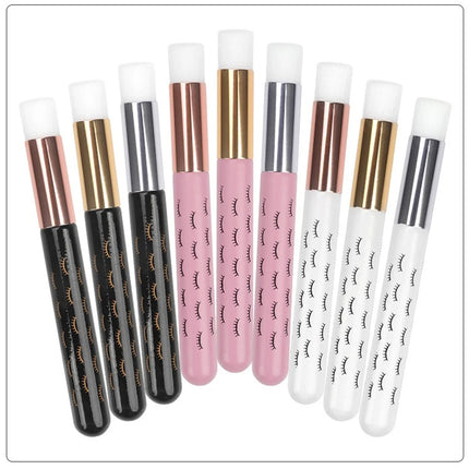 5/20/50pcs Eyelash Cleaning Brush Lash Shampoo Brush for Eyelash Extensions Peel Off Nose Pore Blackhead Remover Makeup Tool