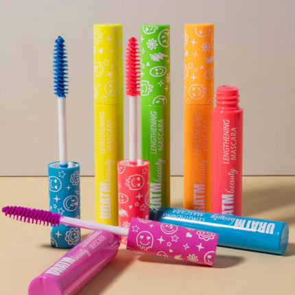 Colorful UV Mascara,Long-lasting Neon Mascara Curling Mascara Glow-in-the-Dark Eyelash Eye Makeup Club Parties Makeup Cosmetics