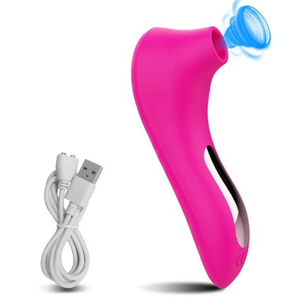 Clit Sucker Vagina Sucking Vibrator Clitoris Stimulator Blowjob Oral Nipple Licking Sex Toy for Women Masturbator Erotic Product