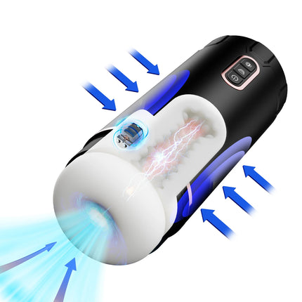 Automatic Male Masturbator Cup Sucking Vibration Blowjob Real Vagina Pocket Pussy Penis Oral Sex Machine Adults Toys For Man 18+