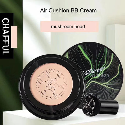 Mushroom Head Air Cushion Natural Oil-control Liquid Foundation BB Cream Waterproof Lasting Concealer Beauty Makeup Cosmetics