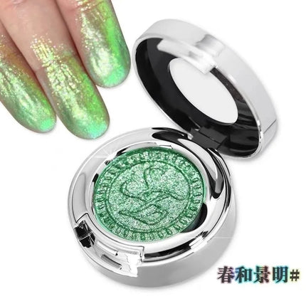 Sheeneffect Chameleon Eyeshadow Long Lasting Super Shimmering Single Color Delicate High Gloss Shiny Pearl Flash Eye Makeup