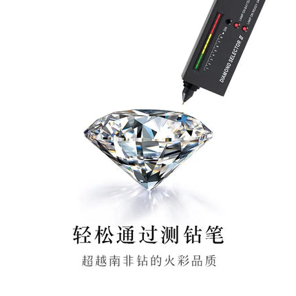 Sunflower Necklace Pendant 2CT Moissanite Women's PT950 Platinum - Close-fitting design, positive meaning, for wearing & gifting