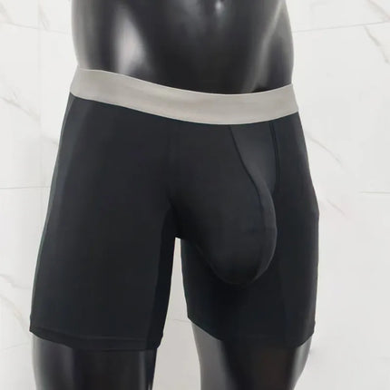 Men's Modal ABCD Boxer Briefs With Big Pouch Breathable Anti-Chafe Sport Trunks Men's Sexy Bugle Enhancing U Conxex Underpant