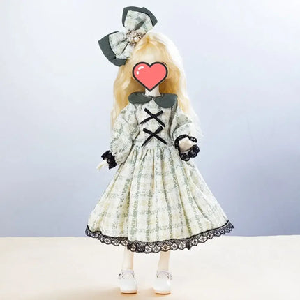 Fashion 30cm Doll in Costume Cloth Accessories Sweet 30cm Doll Dress Set Colorful Cute 30cm Doll Dress Clothes Girls Toy