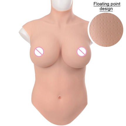 Dokier No-oil Silicone Breast Forms Fake Boobs Plate Enhancer Tits Male to Shemale Transgender Drag Queen Crossdressing Cosplay - TOYS-SUCE