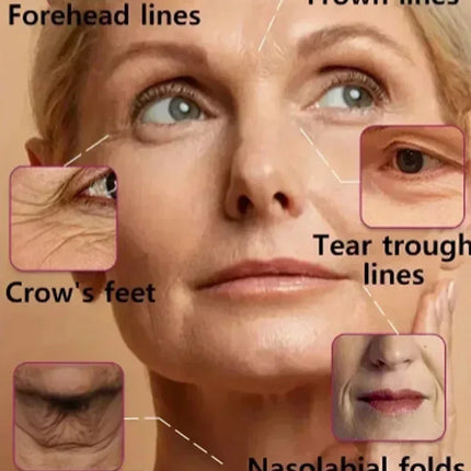 Instant Anti Wrinkle Effect Remove Facial Wrinkles Moisturizing Serum To Fine Lines Around The Eyes Crow's Feet Neck Wrinkle