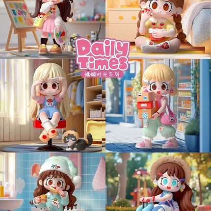 In Stock Milay Daily Times Series Blind Box Caixa Caja Dolls Gift Desktop Ornament Anime