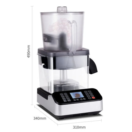 Desktop Fruit Peeling Machine Automatic plum Cherry Tomato Apple Grape Fruit Skin Crusher Remover Removing Machine