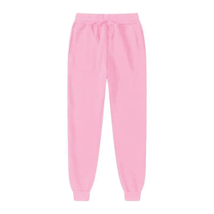 2026 Men's New Casual Sports Pants Fashion Solid Color Loose Pants Street Wear Autumn/Winter Slow Running Fitness Pants