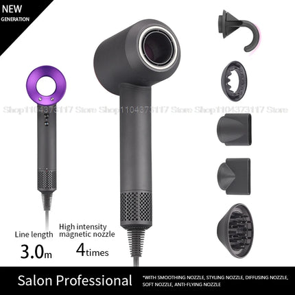 Super Hair Dryer Leafless Hair dryer Personal Hair Care Styling Negative Ion Tool Constant Anion Electric for Dyson Hair Dryers