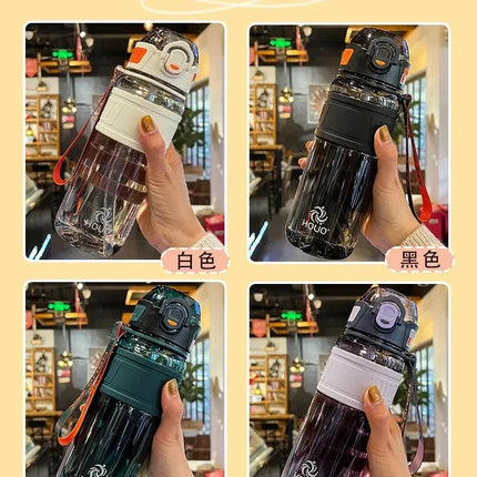 Water Bottle Travel 1L  for Sports Plastic Water Cup for Girl Boy School Portable 1 Liter 750ml Water Kettle Fitness Gym Outdoor