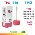 24g 700x18-28C 1pc / 45mm with Patch Kit