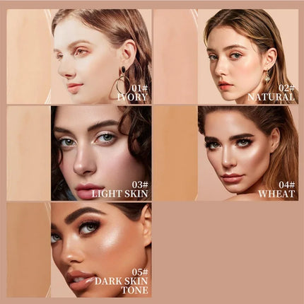 Multi-color Concealer Foundation,  Multi-color Selection, Long-lasting Natural Concealer, Facial Cosmetics