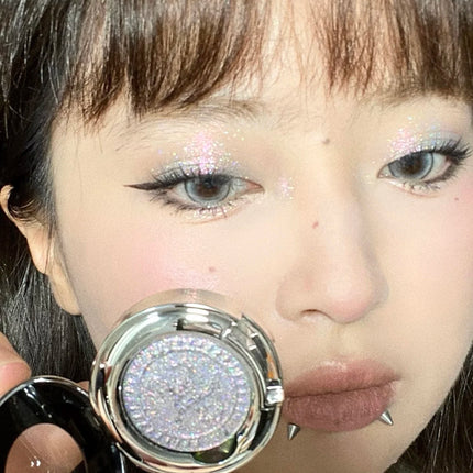Sheeneffect Monochrome Eyeshadow Chameleon Glitter Shimmer Eye Shadow Highgloss Long Lasting Eye Makeup