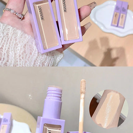 Color Correction Liquid Concealer White Foundation Makeup Base Face Brighten Cover Up Dark Circles Waterproof Concealer Stick