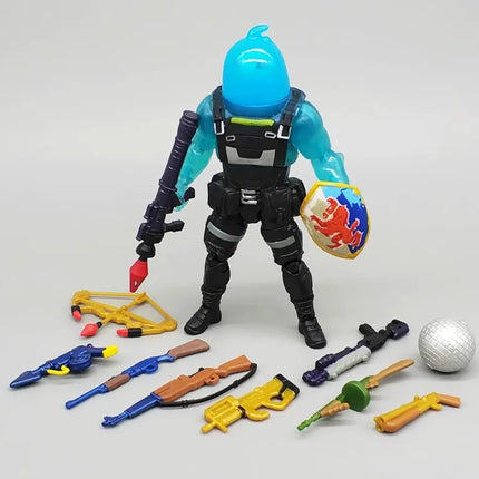 3.75 Inch Action Figures Set - Werewolf Ninja & Special Forces Crossover Poseable Troops Model Collection For Toys & Hobbies