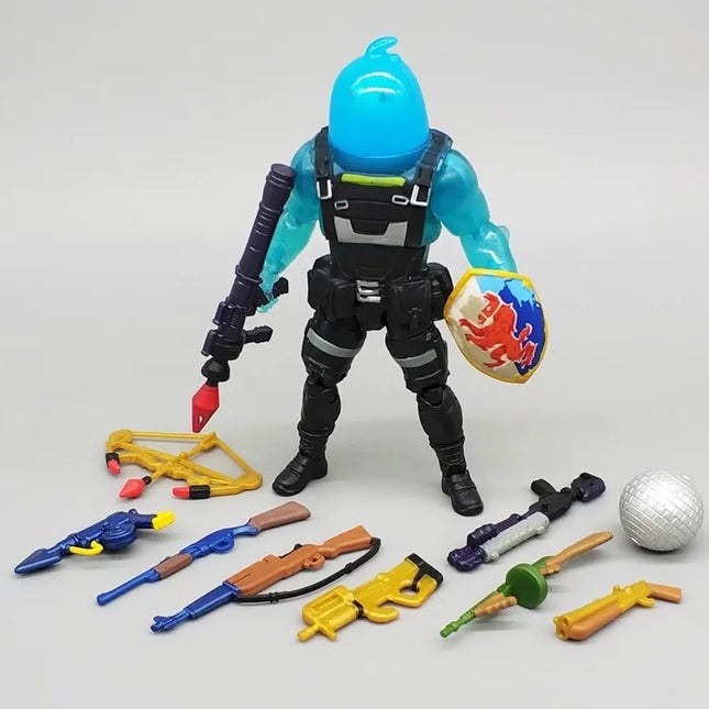 3.75 Inch Action Figures Set - Werewolf Ninja & Special Forces Crossover Poseable Troops Model Collection For Toys & Hobbies