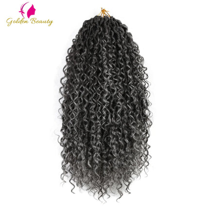 Goddess Locs Synthetic Crochet Hair river locs crochet hair  Locks Crochet hair faux locs fulcrum 14inch 18inch Beauty