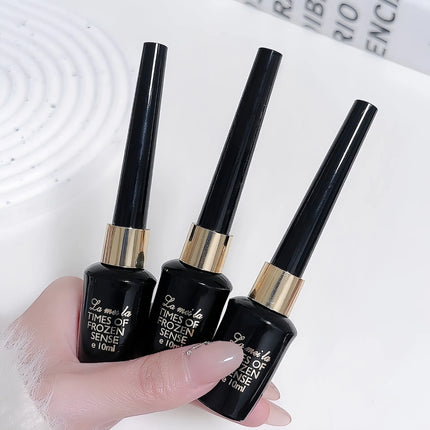 Black Liquid Eyeliner Ultra Fine Natural Smooth Eyeliner Lasting Waterproof Quick Dry Non-Smudging Eye Durable Makeup Cosmetics