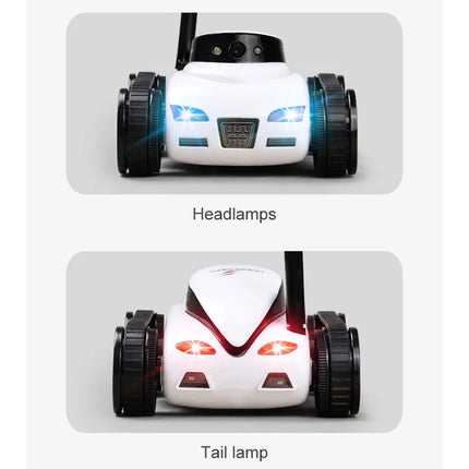 Wireless RC Camera Tank FPV WIFI Real-time Mini RC Car HD Camera Video Remote Control Robot Car Intelligent APP Toys for Kids