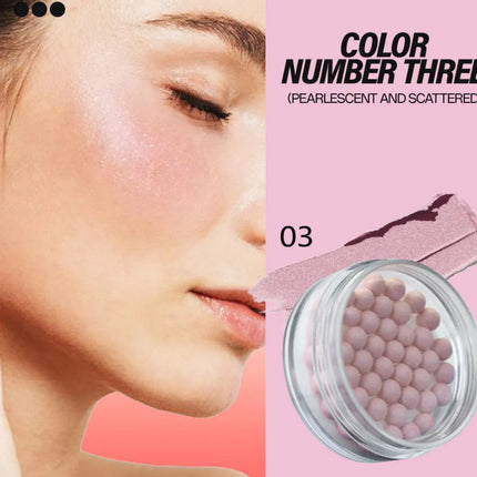Matte Natural Temperature Change Powder Blusher, Lip And Cheek Dual-Use, Durable Natural Powder Blusher Cream