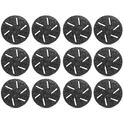 Replaceable Roller Foot File Pedicure Hard Dead Skin Callus Remover Refills Replacement Rollers Foot Files Accessories 12 PCS