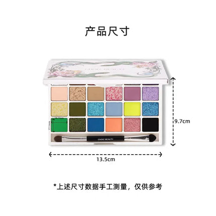 CHOIZ BEAUTY 24 Colors Eyeshadow Palette Powder Matte Nude Soft High Colors Eye Shadow Chameleon Longlasting Eye Makeup