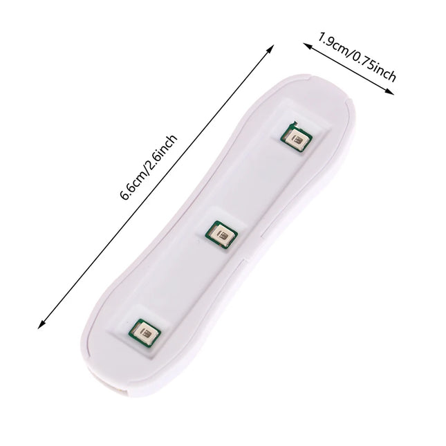 1/2/5pcs Mini UV Curing Lamp Car Glass Crack Repair Resin Glue Light Tool Windshield Maintenance