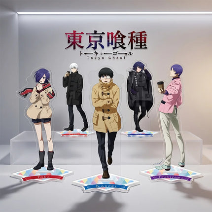 2026 New Style Tokyo Ghoul 15CM Acrylic Stand keychain Anime Stand Shiki Renji Arima Kishou Desk Decor Collection Gift