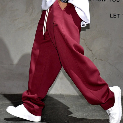 American Streetwear High Quality Sweatpants Mens Clothing Korean Fashoin Sport Baggy Pants Hip Hop Joggers Male Kpop Trousers