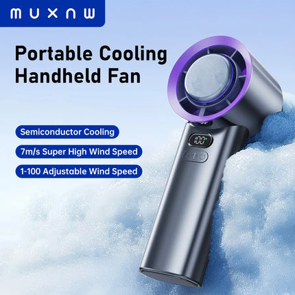 Portable Fan For Travel Mini: Small Pocket Handheld Fan Personal Rechargeable Turbo USB High Speed Keeping Cool In Hot Weather