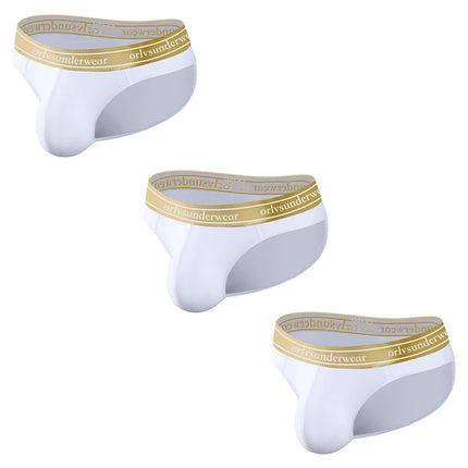 1/3Pcs Cotton Man Underwear Briefs Breathable Men Briefs Underpants U-Shaped Large Crotch Pouch Men's Bikini Panties Briefs