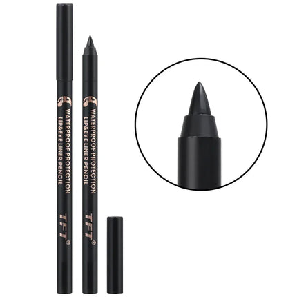 Black Brown Eyeliner Waterproof Quick Drying Eyeliner Gel Pen Lasting Smooth Concealer Pencil Not Blooming Eye Makeup Cosmetics