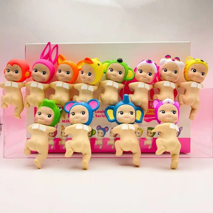 Sonny Angel Looking Back Series Blind box Action Figures Cute Mysterious Surprise Toy Anime Model Doll Child Christmas Gifts