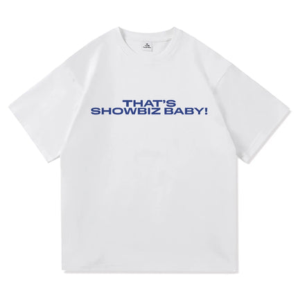 Jade That's Showbiz Baby 2025 New Album T-Shirt Men/Women Clothing Vintage Harajuku High Quality Clothes Cotton T-Shirts for Gift